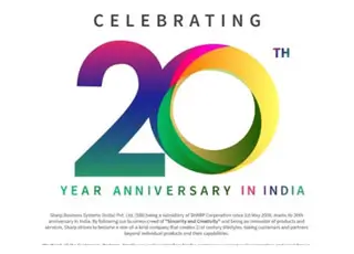 SHARP CELEBRATED COMPLETION OF 2 DECADES IN INDIA